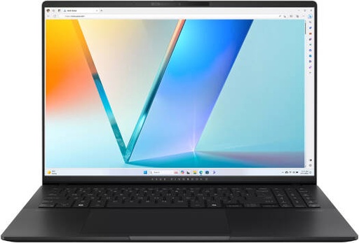 [90NB1553-M002R0] ASUS Vivobook S16 S5606CA Laptop, 16" 3K OLED 120Hz Display, Intel Core Ultra 9 285H, 16GB RAM, 1TB SSD, Intel Arc Graphics, English Keyboard, Windows 11 Home, Neutral Black | 90NB1553-M002R0