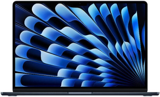 [MDVH4] Apple MacBook Air Laptop, 15.3" Liquid Retina Display, M5 Chip, 10-Core CPU, 10-Core GPU, 16 Core Neural Engine, 16GB RAM, 512GB SSD, MacOS, English Keyboard, Midnight | MDVH4