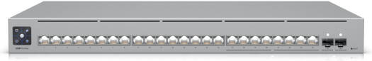 Ubiquiti Networks Pro Max 24-Port 2.5G / 1G Mgd Network Switch, 112 Gb/s Switching, Layer 3 Features, 1.3" Touchscreen, DC Power Backup Ready, 16 x Gigabit ETH Ports (60W) | USW-PRO-MAX-24-POE-EU