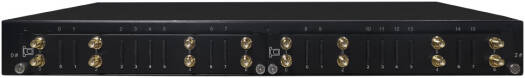 Dinstar-UC2000-VF-16T-B SIP VoIP LTE Gateway, 16x LTE Channels, 16 SIM Slot, Business Version, Hot Swappable SIM Cards, Voice Over LTE (VoLTE), Black | UC2000-VF-16T-B