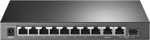 TP-Link TL-SG1210MP, 8 Port Gigabit PoE Switch, 8 PoE+ Ports @123W, w/ 2 Uplink Gigabit Ports + 1 Combo SFP Slot, Plug & Play, Extend, Priority & Isolation Mode | TL-SG1210MP