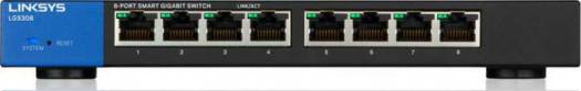 LINKSYS SWITCH LGS308 8-Port Smart Gigabit Switch