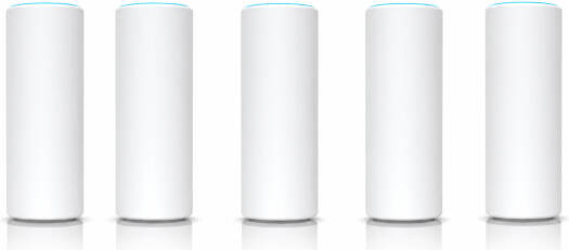 Ubiquiti UniFi U6-Mesh Networks Access Point, High Efficiency 4x4 MIMO with 160 MHz Bandwidth, Powered with 802.3af PoE, 5 Pack, White | U6-MESH-5