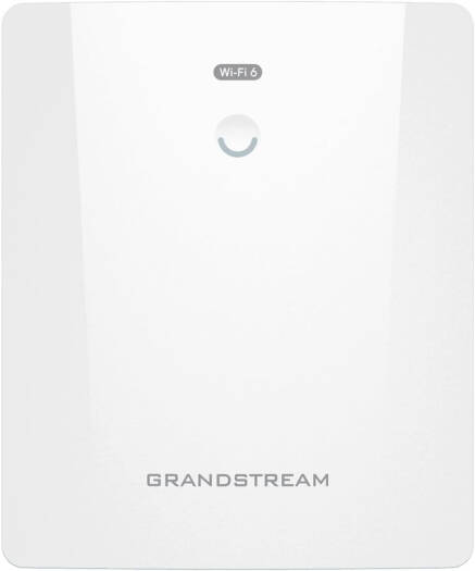 Grandstream GWN7664ELR Outdoor AX6000 Wi-Fi 6 Access Point, 512 Client Devices, 300 Meters Range, 8 Individual Internal Antennas, 1x 2.5G RJ45 Port & 1x 2.5G SFP Port Interface, White | GWN7664ELR