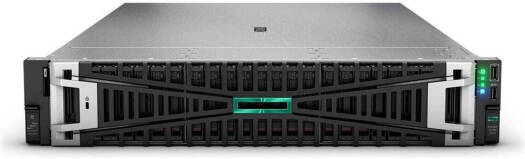 HPE ProLiant DL380 Gen11 Server, 2x Intel Xeon-Gold 6530, 64GB RDIMM RAM, 4x HPE 1.92TB SATA SSD, MR408i-o Gen11 x8 Lanes 4GB Cache, Broadcom BCM5719 Ethernet 1Gb 4-Port, 2x 1000W PS | DL380