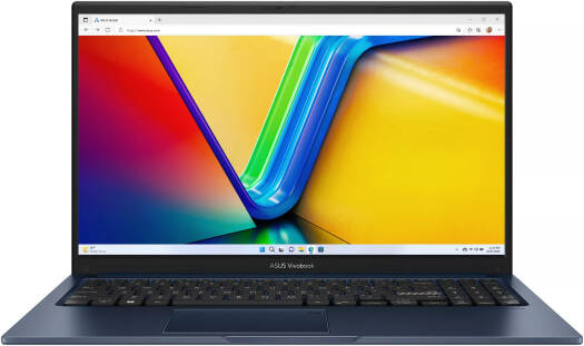 ASUS Vivobook 15 A1502VA-BQ1023 Laptop, 15.6" FHD IPS Display, Intel Core i5-13420H, 16GB RAM, 1TB SSD, Intel UHD Graphics, English US Keyboard, No OS, Quiet Blue | 90NB10T1-M01D70