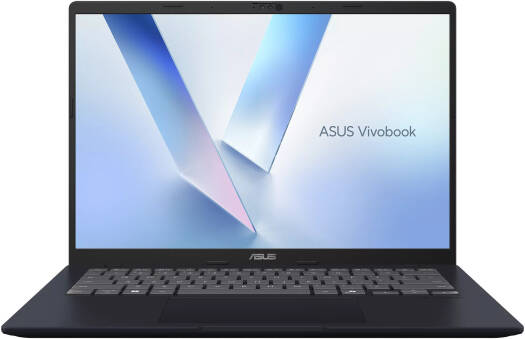 ASUS Vivobook 14 X1407QA Copilot+ Laptop, 14" WXUGA IPS 60Hz Display, Snapdragon X X1 26 100, 16GB RAM, 512GB SSD, Qualcomm Adreno GPU, English K/B, Win11Home, Quiet Blue | 90NB1601-M007H0