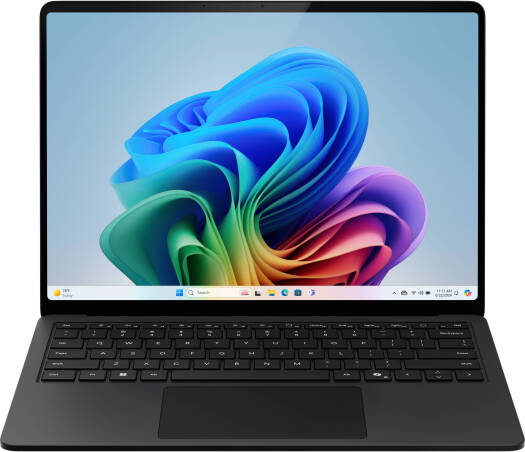 Microsoft Surface 7th Edition Laptop, 13.8" PixelSense Flow Display, Qualcomm Snapdragon X Elite CPU, 16GB RAM, 512GB SSD, Qualcomm Adreno GPU, English/Arab KB, Windows 11, Black | ZGP-00037/ZGP-00050