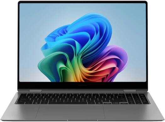 SAMSUNG Galaxy Book5 Pro 360, 16" WQXGA+ AMOLED Display, Intel Core Ultra 7 256V, 16GB RAM, 1TB SSD, Backlit Pro ENG Keyboard, Windows 11 Home, Gray | NP960QHA-KG1US