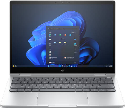 HP EliteBook 8 Flip G1i Laptop, 13.3" WUXGA IPS Touch Display, Intel Core Ultra 7 255U, 32GB RAM, 1TB SSD, Intel Graphics, English Keyboard, Windows 11 Pro, Silver | A37G1ET