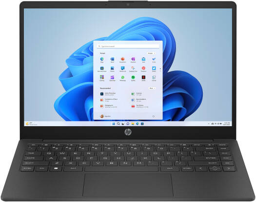 HP 14-ep1070nr Laptop, 14" HD Display, Intel Core 3 100U Processor, 8GB RAM, 256GB SSD, Integrated Intel Graphics, Backlit English Keyboard, Windows 11, Jet Black | AE8P6UA