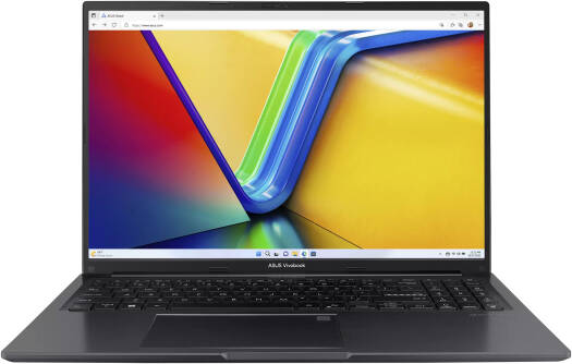 ASUS VIVOBOOK 16 R1605VA-MB998 Laptop, 16" WUXGA IPS Display, Intel Core i5-1335U Processor, 16GB RAM, 1TB SSD, Intel Iris Xe Graphics, ENG US Keyboard, No OS, Indie Black | 90NB10N3-M01840