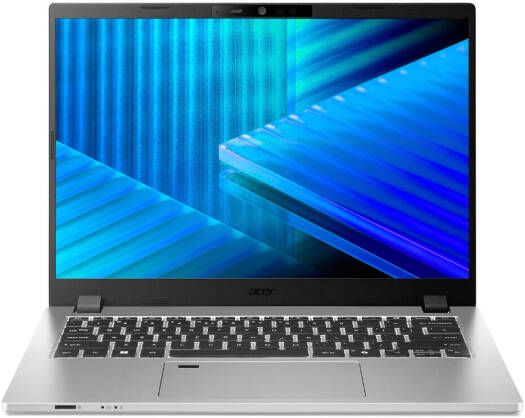 Acer TravelMate P2 14 Laptop, 14" WUXGA IPS ComfyView Display, Intel Core Ultra 7 255U, 16GB RAM, 1TB SSD, Intel Graphics, English Keyboard, No OS, Silver | NX.BSQEM.009