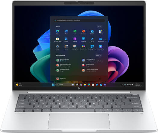 HP EliteBook 8 G1i Next Gen AI Notebook Laptop, 14" WUXGA IPS Display, Intel Core Ultra 7 258V, 32GB RAM, 1TB SSD, Intel Arc Graphics, English Keyboard, Win 11 Pro, Silver | A37K2ET