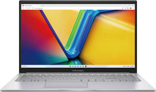 ASUS Vivobook 15 F1504VAP Laptop, 15.6" FHD 60Hz Display, Intel Core 7 Processor 150U, 16GB RAM, 1TB SSD, Intel Graphics, English Keyboard, Windows 11 Home, Cool Silver | 90NB13Y2-M00980