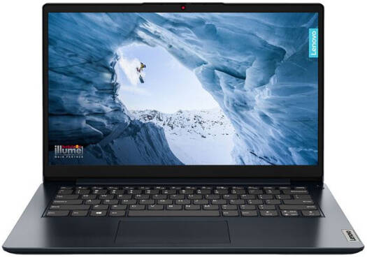 Lenovo IdeaPad 1 14IGL7 Laptop, 14" FHD Display, Intel Celeron N4020 Processor, 4GB RAM, 128GB SSD, Integrated Intel UHD Graphics 600, English Keyboard, Windows 11 Home, Abyss Blue | 82V6005HUK