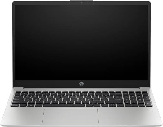 HP 250 G10 Laptop, 15.6" FHD AG Display, Intel Core i7-1355U, 8GB RAM, 512GB SSD, Intel Iris Xe Graphics, English Keyboard, No OS, Turbo Silver | 9G1W4ET
