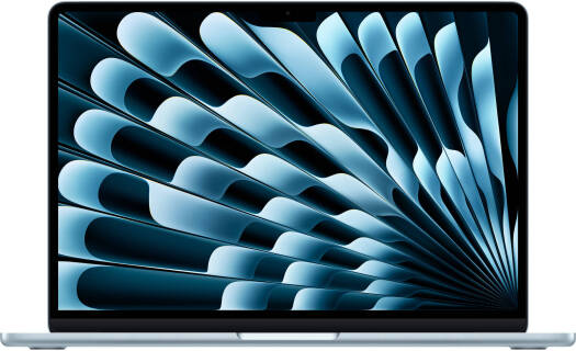 Apple MacBook Air Laptop, 13.6" Liquid Retina Display, M4 Chip with 10-Core CPU, 10-Core GPU, 16-Core Neural Engine, 24GB RAM, 2TB SSD, English K/B, MacOS, Sky Blue | Z1H80015K