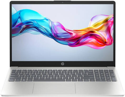 HP 15-fd0174nia Laptop, 15.6" FHD Display, Intel Core i7-1355U, 8GB RAM, 512GB SSD, Intel Iris Xe Graphics, English Keyboard, No OS, Natural Silver | C8XW2EA#BH5