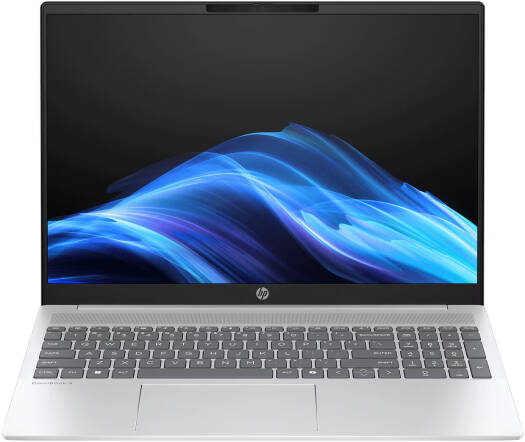 HP OmniBook 5 AI 16-af1017wm Laptop, 16" 2K IPS Display, Intel Core Ultra 7 255U, 16GB RAM, 1TB SSD, Intel Graphics, English Keyboard, Windows 11 Home, Glacier Silver | B5PX1UA