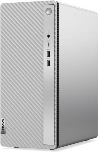 Lenovo IdeaCentre Tower 14IRR9 Desktop Computer, Intel Core i5-14400, 16GB RAM, 1TB SSD, Intel UHD Graphics 730, Wired English-Arabic K/B & Mouse, Win11Home, Cloud Gray | ICT14IRR9