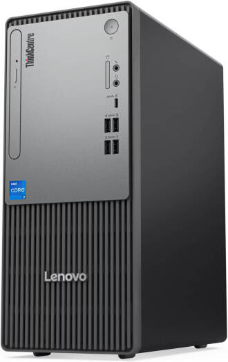 Lenovo ThinkCentre Neo 50t Gen 5 Desktop Computer, Intel Core i7-14700, 16GB RAM, 1TB SSD, Intel UHD Graphics 770, USB Calliope ENG Keyboard & Mouse, Windows 11 pro, Black | 12UD00C2GP-UPGRADED
