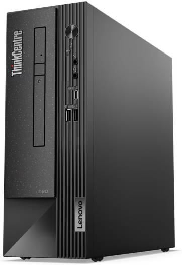 Lenovo ThinkCentre neo 50s SFF Desktop Computer, Intel Core i7-12700 4.9GHz, 8GB RAM 256GB SSD, Intel UHD Graphics 770, DVDRW, USB Calliope ENG-ARB K/B & Mouse, No OS, Black | 11T000HBGR