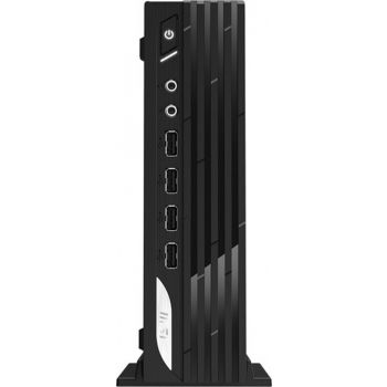 MSI Pro DP21 11M Ultra Small Form Factor PC, Intel Core i5-11400 Processor, H510 Chipset, 16GB RAM, 1TB HDD + 256GB SSD, Intel UHD Graphics, Windows 11 Pro, Black | 9S6-B0A411-096