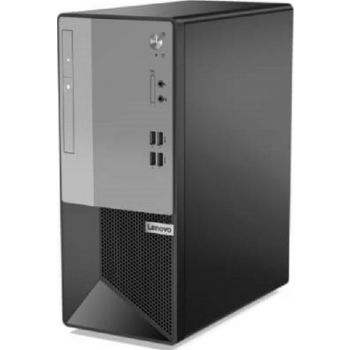 Lenovo V50T TWR Desktop PC, 10th Gen Intel Core i7-10700 2.90GHz, 4GB Memory, 1TB HDD, No OS, Intel HD Graphics, 180W, Black | 11HD001TAX