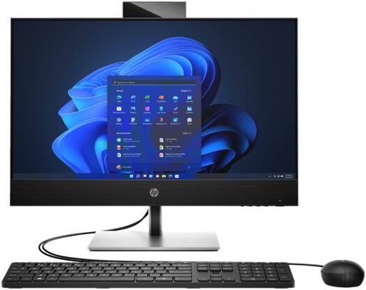 HP Pro One 440 G9 All-In-One Desktop Computer, 23.8" FHD IPS Touch Display, Intel Core i5-14500, 8GB RAM, 512GB SSD, Intel UHD Graphics 770, HP 125 Wired K/B & Mouse, No OS, Black | A1HV5ESBH5
