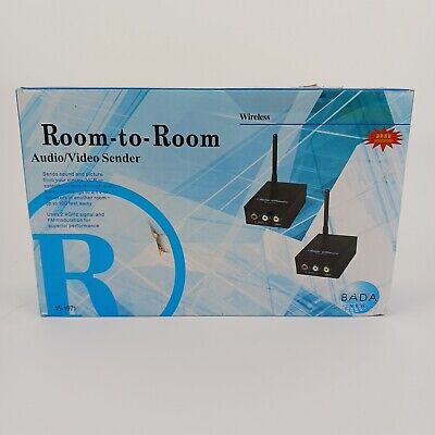 Room-to Room Audio/Vidéo Sender Wireless 2.4G 2w