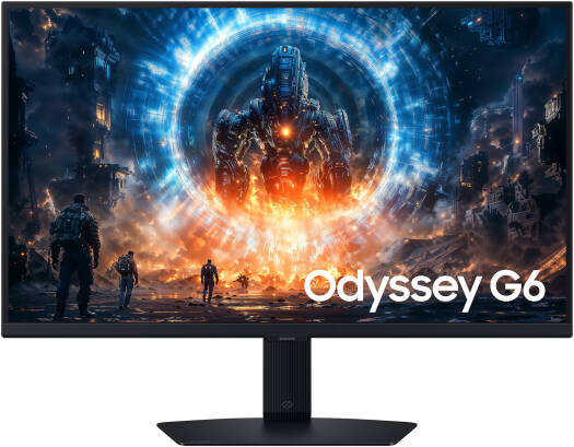 SAMSUNG Odyssey G6 G60F Gaming Monitor, 27" IPS Display, QHD Resolution, 350Hz Refresh Rate, 1ms (GtG) Response Time, AMD FreeSync Premium & G-Sync Compatible, Black | LS27FG600EMXUE