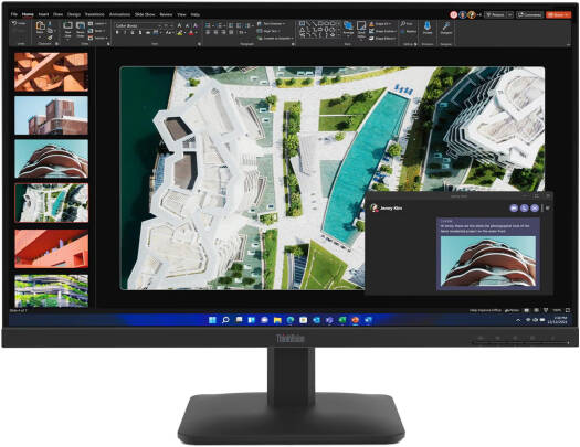 Lenovo ThinkVision S27-4e Monitor, 27" IPS Display, FHD Resolution, 100Hz Refresh Rate, 4ms (GtG Extreme) Response Time, 16.7 Million Color Support, Raven Black | 64BEKAT1UK