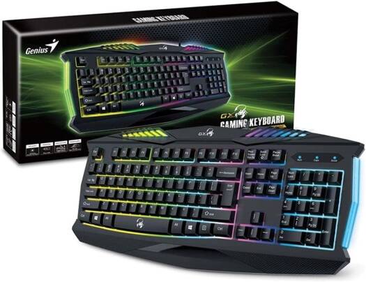 Genius Gx Wired Gaming Keyboard for PC, Scorpion K220