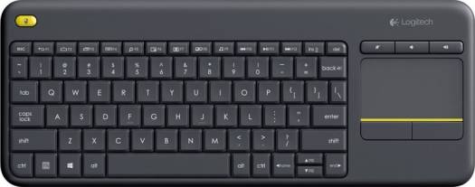 Logitech K400 Plus TV Wireless Touch Keyboard Touchpad Keyboard for Internet-Connected TVs | 920-007153 / 920-007145