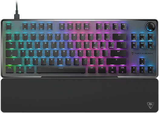 Turtle Beach Vulcan II TKL Pro Mechanical Gaming Keyboard, Hall-Effect Magnetic Switches, Anti-Ghosting Rollover, Pre-Key Sensitivity Adjustment, English Layout, USB-A Wired Connectivity | 71531