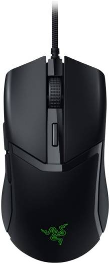 Razer Cobra Gaming Mouse, Wired-Razer Speedflex Cable, 8500 DPI Optical Sensor, 6 Programmable Button, Optical Mouse Switch Gen-3, 100% PTFE Mouse Feet, Black | RZ01-04650100-R3M1 / RZ01-04650100-R3U1