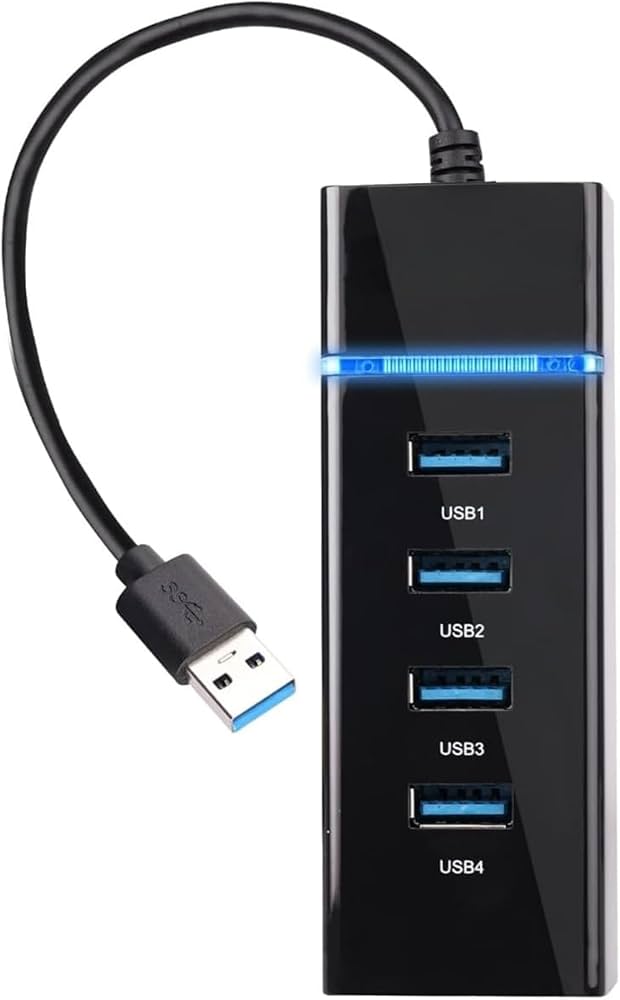 Adapter USB Hub 4 Ports