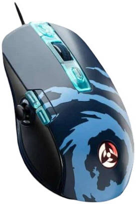 Lexip Kakashi Kamui Mouse Design by Tsume Naruto Shippuden, Collector Edition Mouse, 12000 DPI Optical Sensor, Thumb Joystick, Ceramic Skates, Wired USB Gaming Mouse, Violet | Kakashi