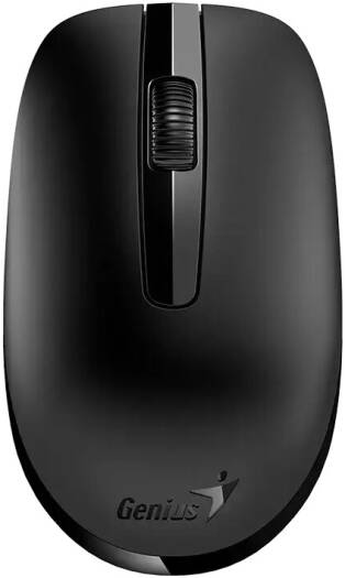 Genius NX-7007 Wireless Scroll Mouse, 1200 DPI Resolution, Optical Sensor, 3-Button, Scroll Wheel, Plug And Play, 2.4GHz Wireless Technology, Up to 10 Meters Working Distance, Black | NX-7007