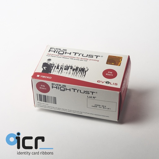 Evolis High Trust Color Ribbon 100 prints 