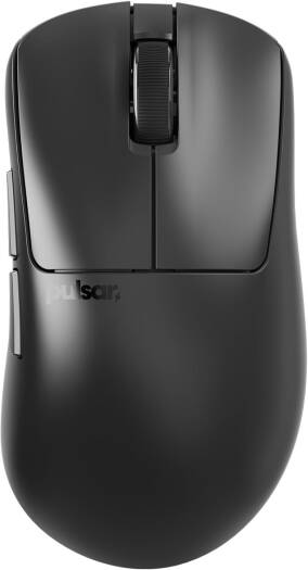 Pulsar Gaming Gears Xlite v4 Wireless Gaming Mouse, Ultra Lightweight 1.9 oz (54g), Ergonomic, Optical Switch, 32000 DPI, 750 IPS, XS-1 Sensor, 8k Compatible (Medium, Black) | PXL421