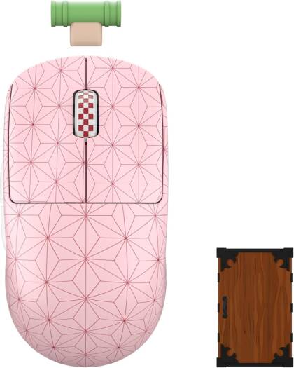 Pulsar Gaming Gears Pulsar x Demon Slayer X2V2 Mini Wireless Gaming Mouse, 4K Mouse Computer Mice, Optical Collectible Mouse, 26000 DPI, KAMADO NEZUKO (Superglide, 4K dongle Included) | PX221NZ4