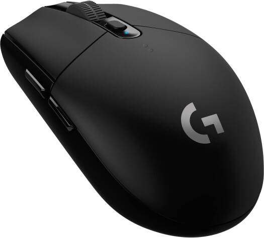 Logitech G305 Wireless Gaming Mouse, LIGHTSPEED, 12000 dpi Hero Sensor, 1000Hz Polling Rate, 250 Hours Battery Life, Onboard Memory, PC/Mac, Black | 910-005280 / 910-006041