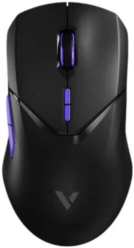 RAPOO VT9Pro 4K Wireless Gaming Mouse, V+ Wireless Gaming Technology, 1ms Response Time, 10m+ Transmission Range, 3 Anti Interference Modes, C+click Calibrated Technology, Black | VT9PRO4K