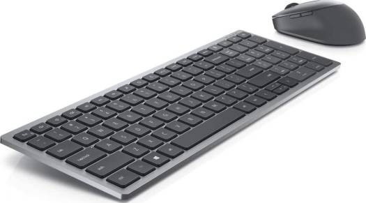 Dell KM7120W Multi-Device Bluetooth & Wireless Keyboard and Mouse Qwerty, English-Arabic Keyboard -Titan Gray | KM7120W