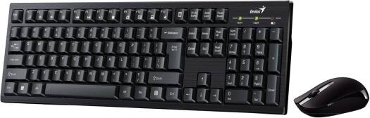 Genius KM-8101 Wireless Multimedia full sized Keyboard and Mouse combo