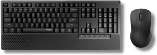 RAPOO X1960 COMBO (KB+MSE) WIRELESS BLACK AR