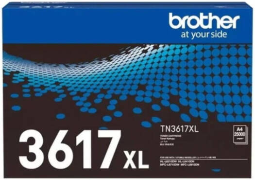 Brother TN-3617XL Black High Capacity Toner Cartridge | TN-3617XL