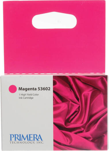 Primera 53602 Ink Cartridge High Yield Ink for Bravo 4100 Series Disc Printers, Magenta | 53602